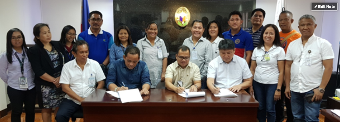 Covenant Signing at Sta Fe, Bantayan, Cebu