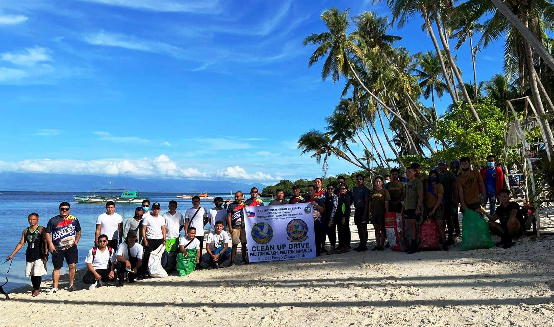 PENRO Siquijor Coastal Clean-up In celebration of the Month of the Planet Earth